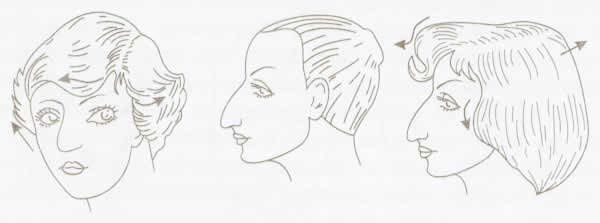 hairstyles with a long nose