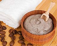 coffee facial scrub